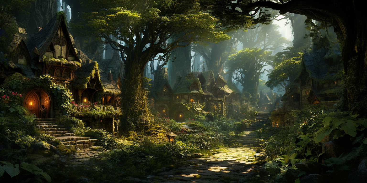 Rillwatch village, expedition return