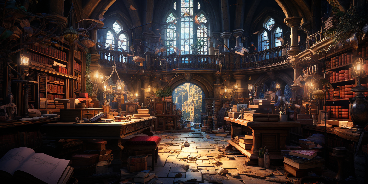 The archive stacks