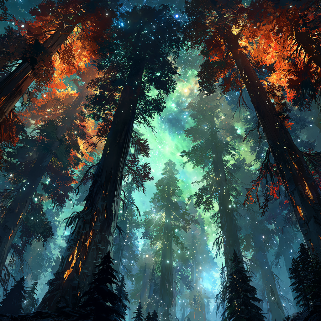 The burned deepwood